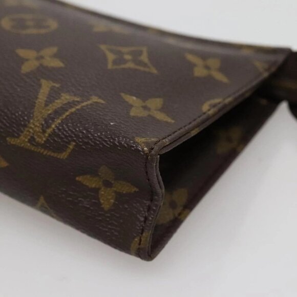 LOUIS VUITTON Monogram Poche Toilette 15 Pouch M47546 LV Auth 114315 - Picture 5 of 15
